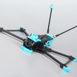 NEU Foxeer MEGA 7 Zoll FR1209 LR DC Langstrecken rahmen 305mm T700 Carbon mit seidiger Beschichtung für O3 / Analog / Vista / HDzero